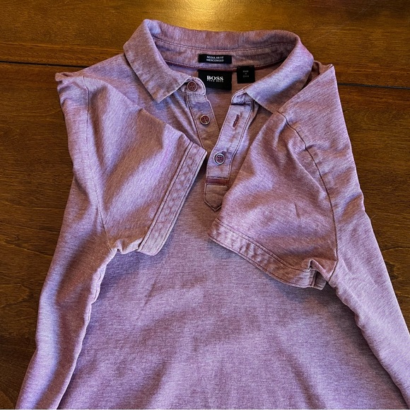 Hugo Boss Men’s Rapino Slub Short Sleeve Polo Shirt Size Medium - Picture 5 of 5